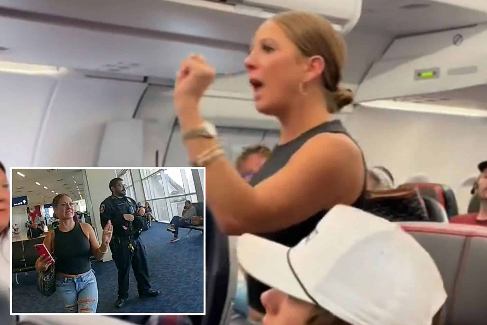 ‘crazy Plane Lady’ Tiffany Gomas Apologizes After Viral ‘motherf Er Is Not Real’ Rant Aboard