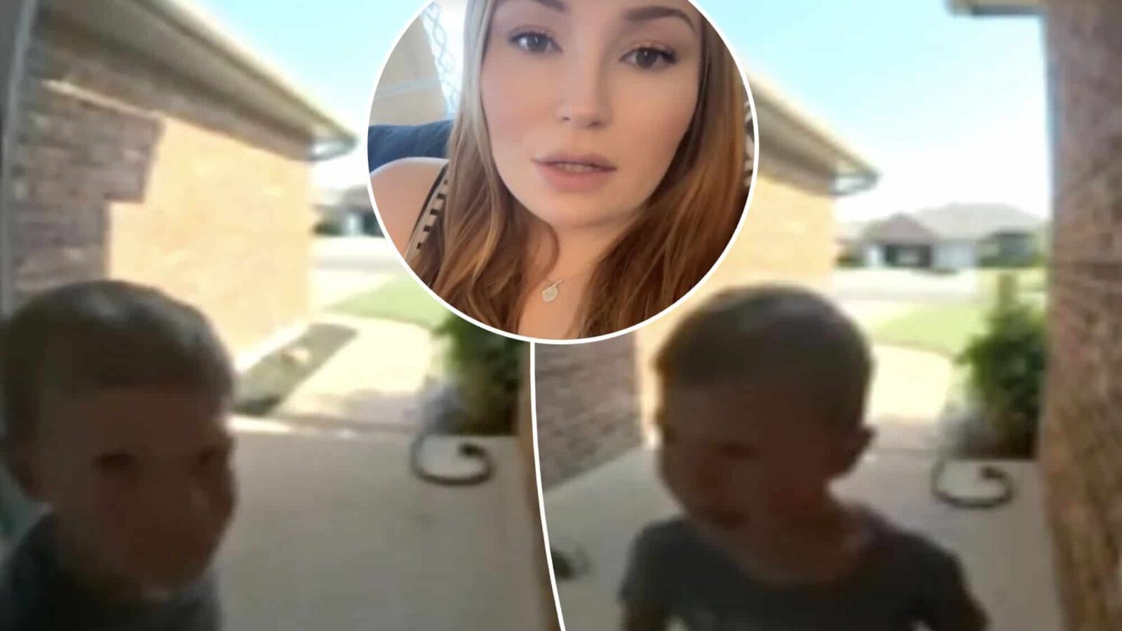 5yearold boy rings doorbell for help after school bus makes wrong